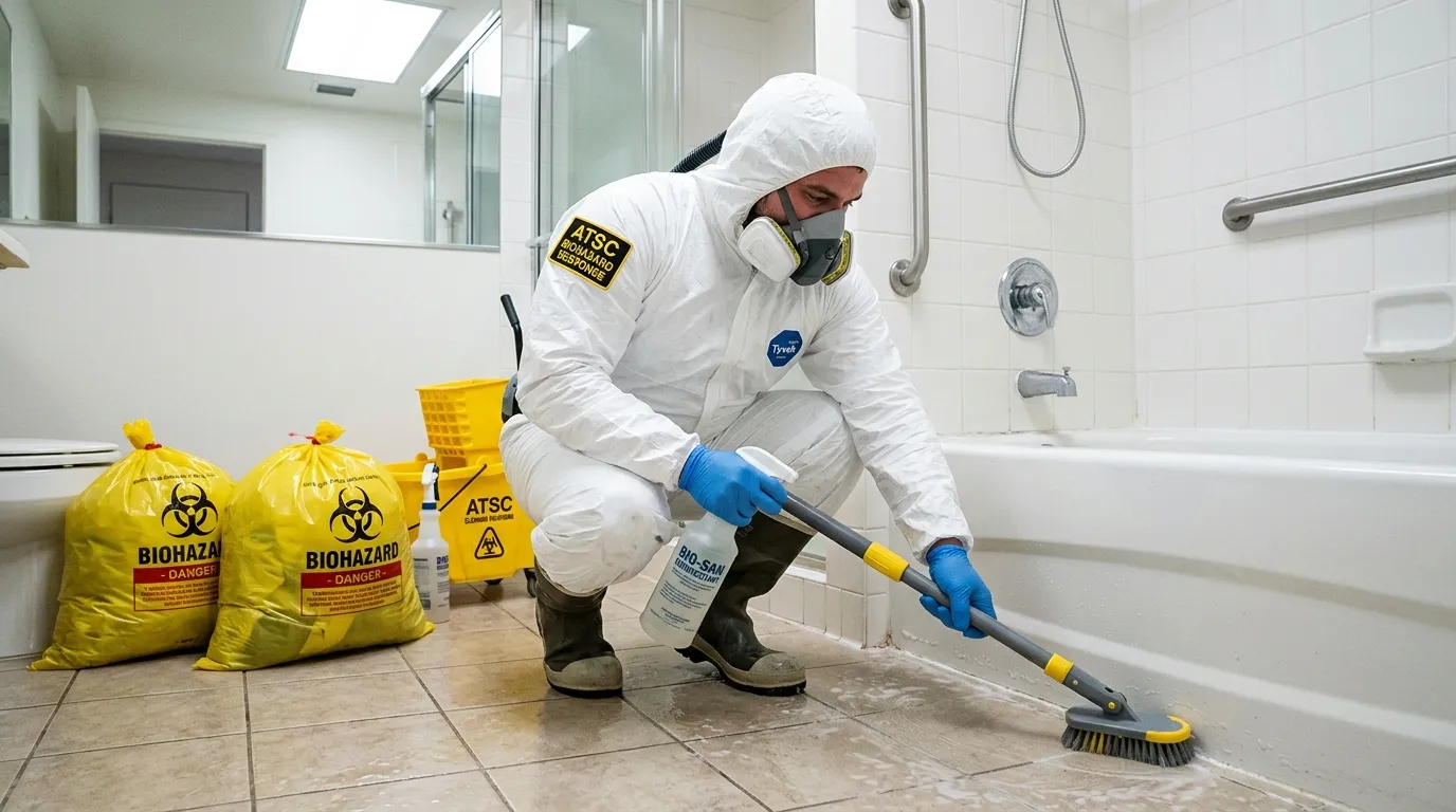 Decontamination equipment deployed for Blood Cleanup in Eustis